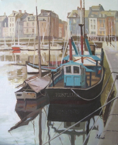 Bateaux à Honfleur